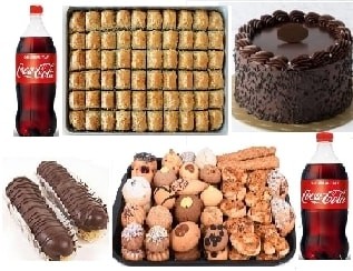 Çikolata ve Şerbetli Tatlı Keyfi Yaş Pasta ve Baklava Avantaj Seti