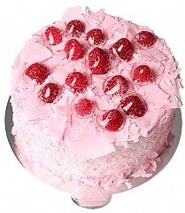 Kutlamaların Vazgeçilmezi 6–9 Kişilik Frambuazlı Yaş Pasta